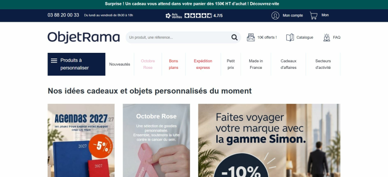 code promo ObjetRama