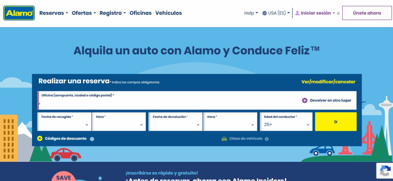code promo Alamo