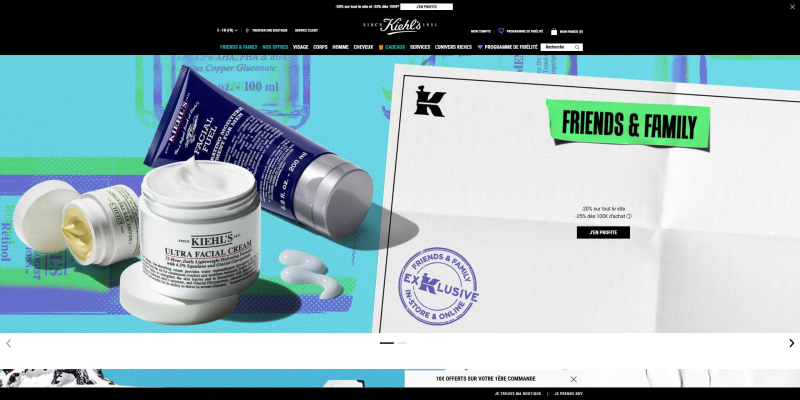 code promo Kiehls