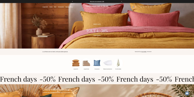 code promo Tradition des Vosges