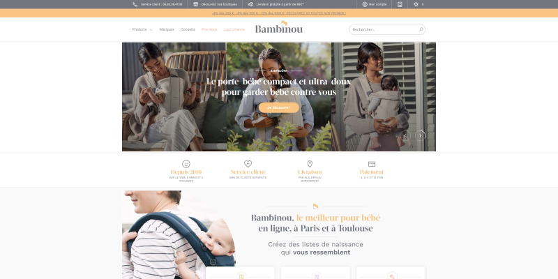 code promo Bambinou