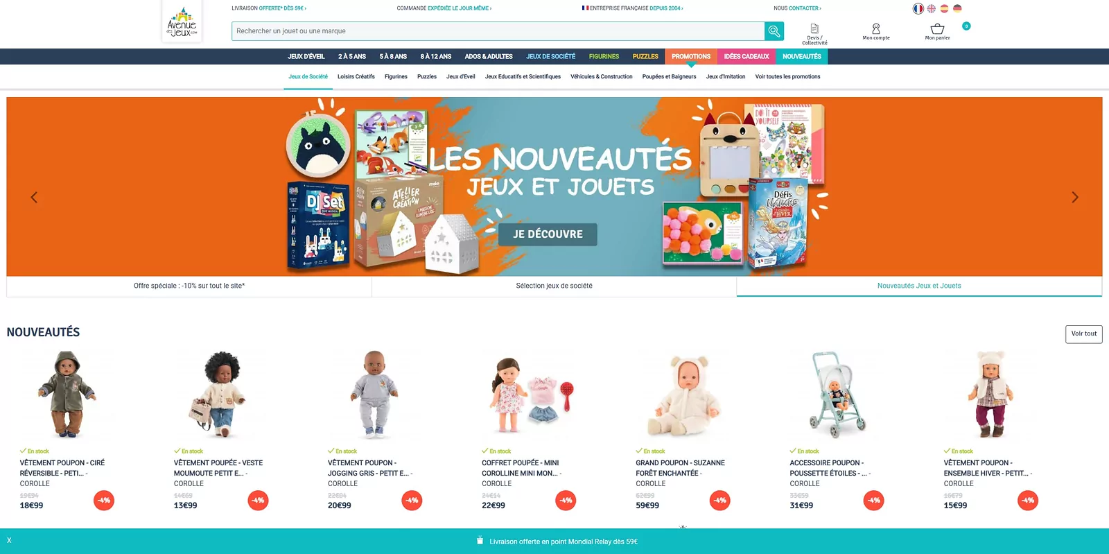 code promo Avenue des jeux
