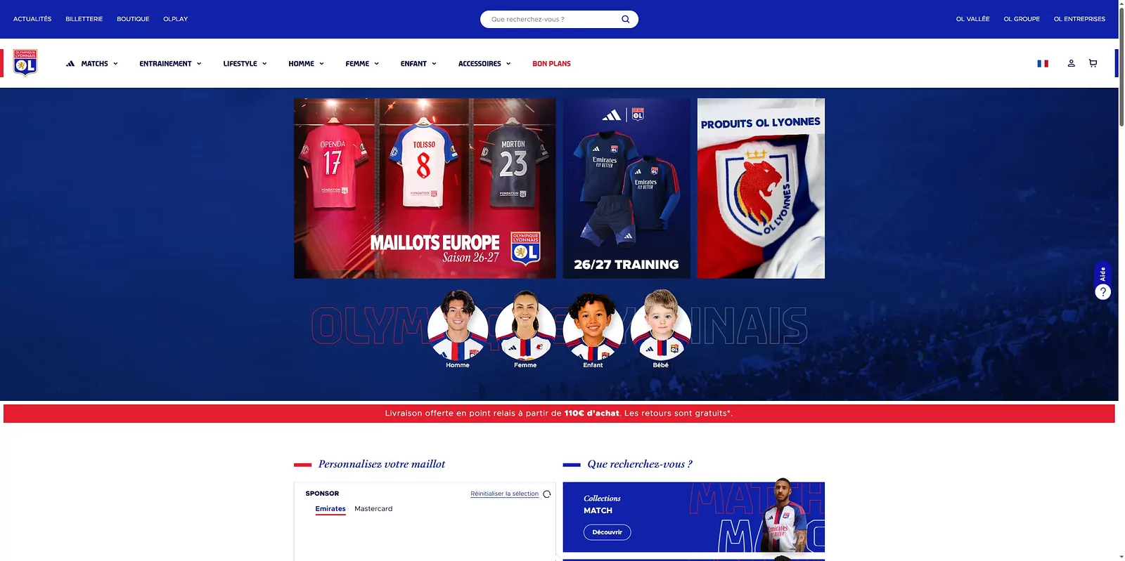 code promo Boutique OL
