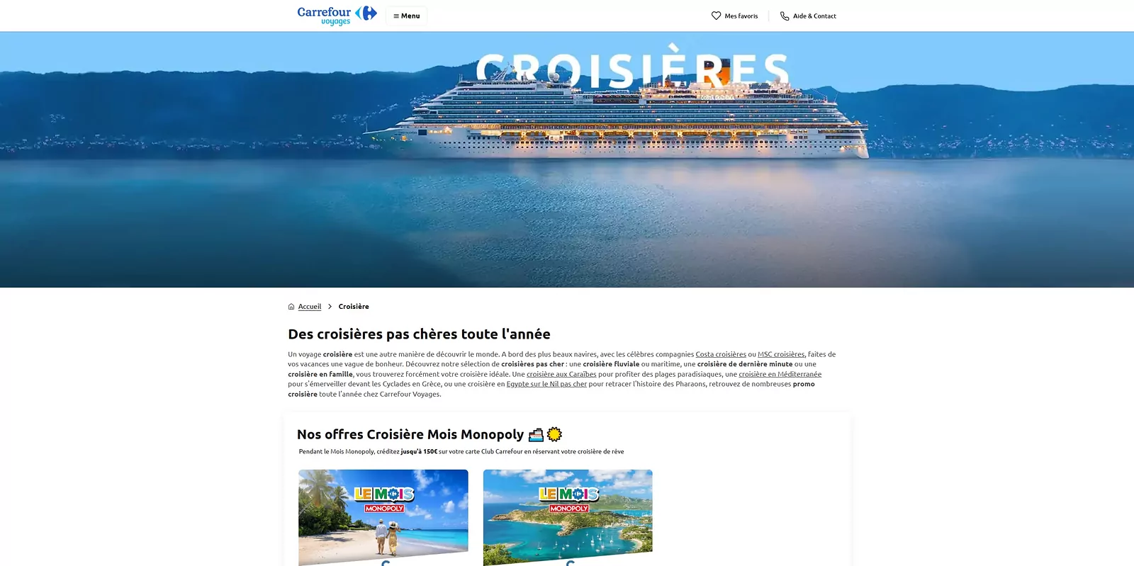 Carrefour Voyages