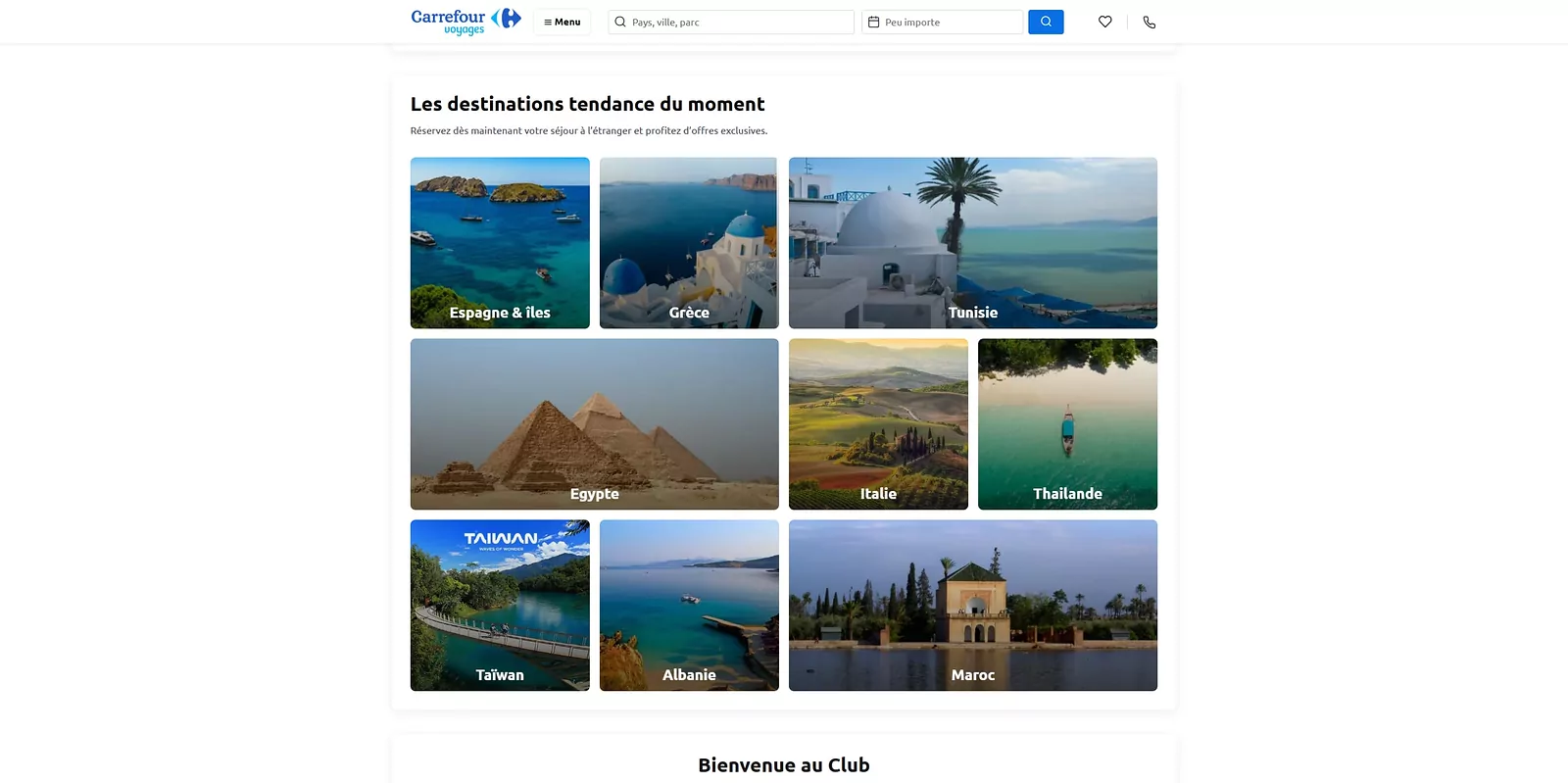 Carrefour Voyages