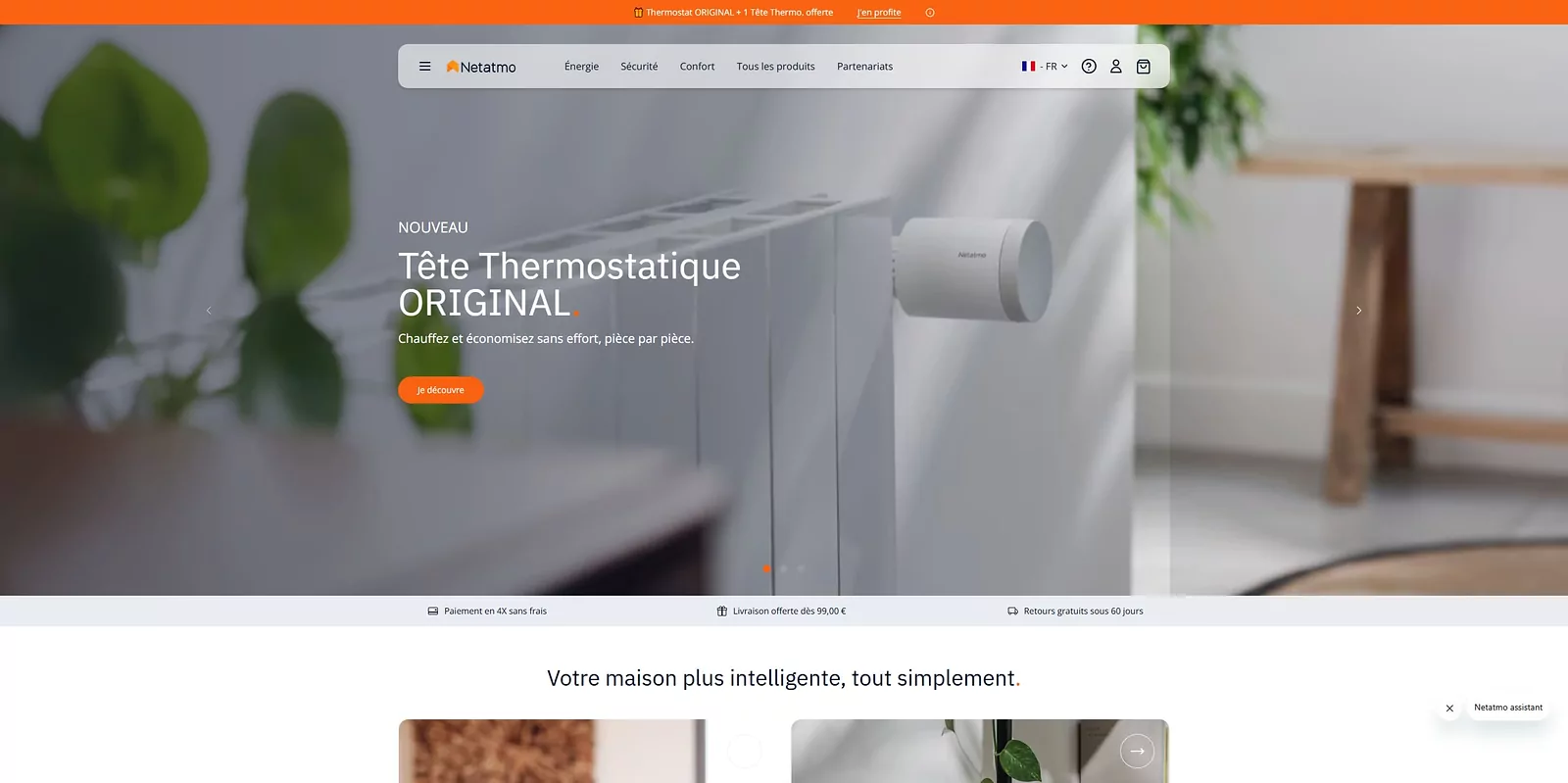 code promo Netatmo