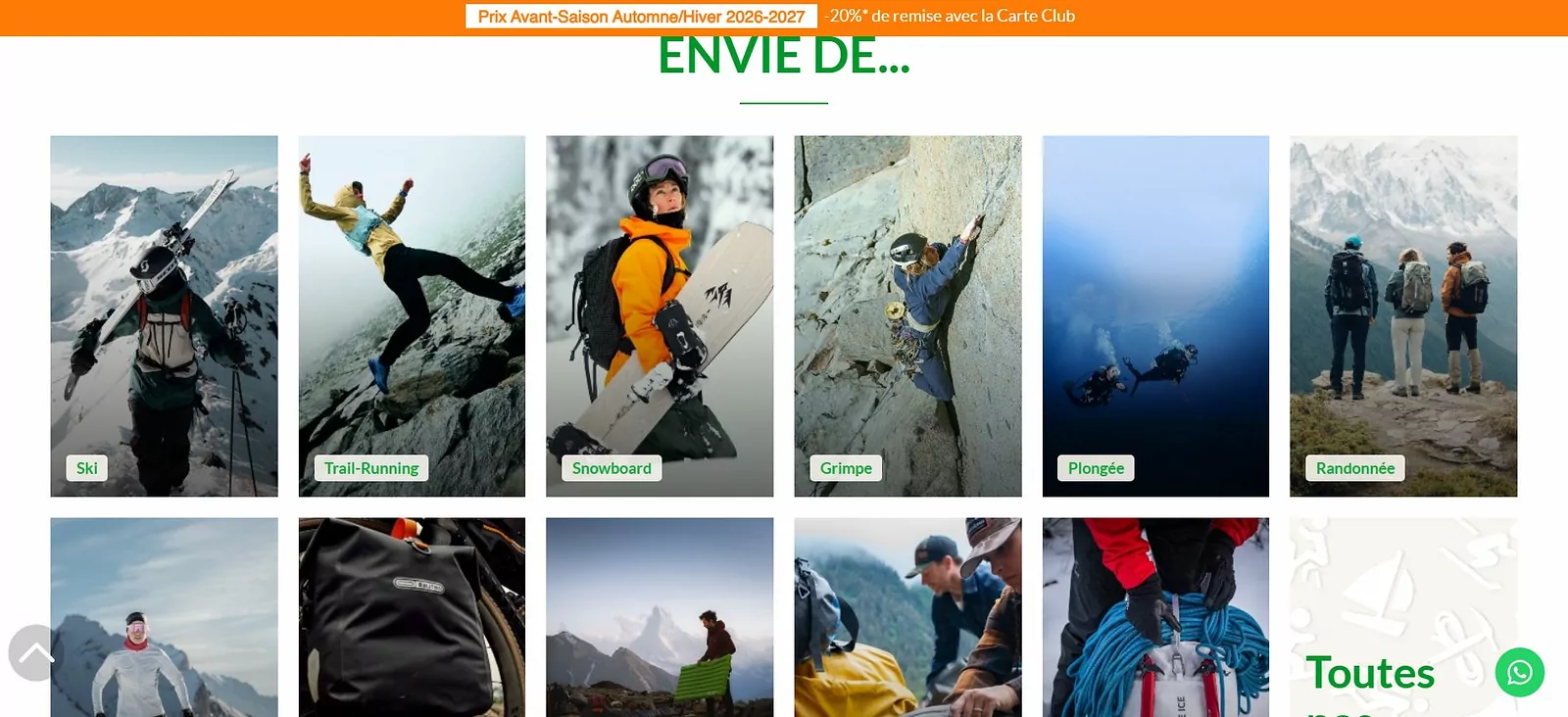 Au vieux campeur