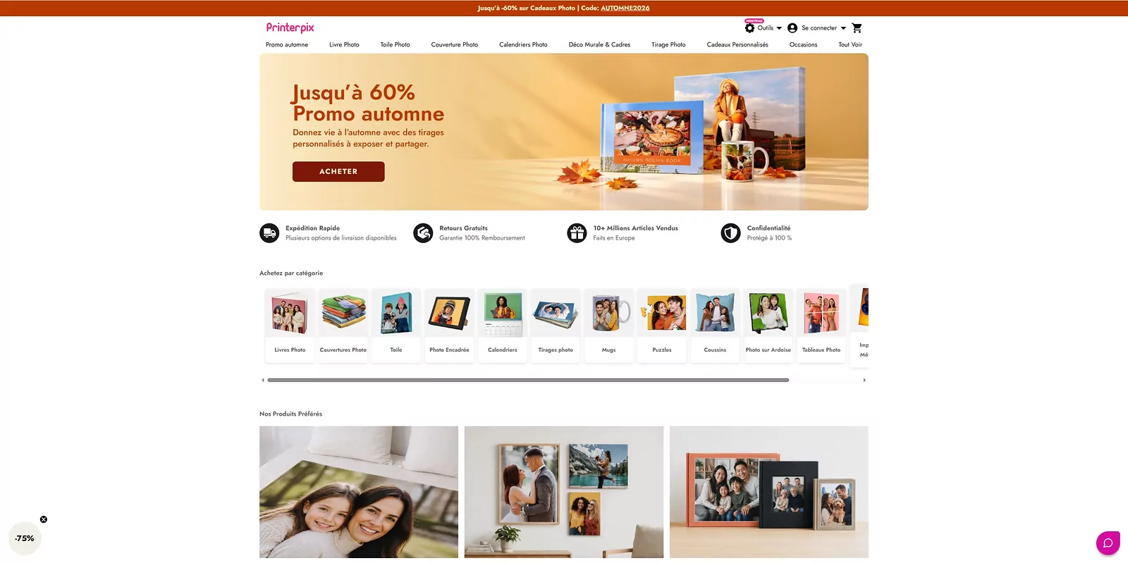 code promo Printerpix