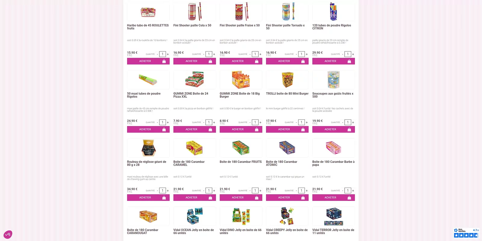 Confiserie foraine