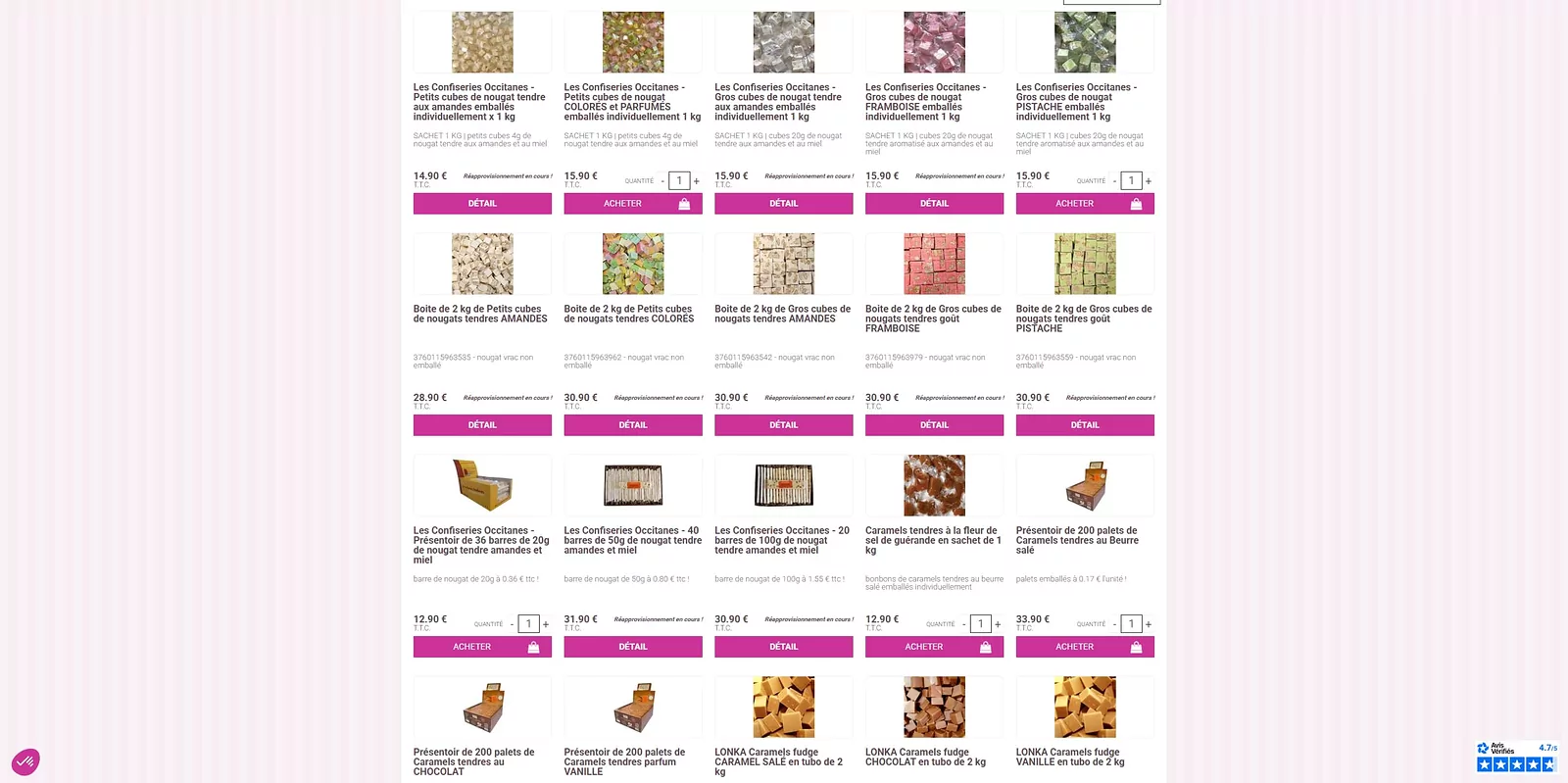 Confiserie foraine