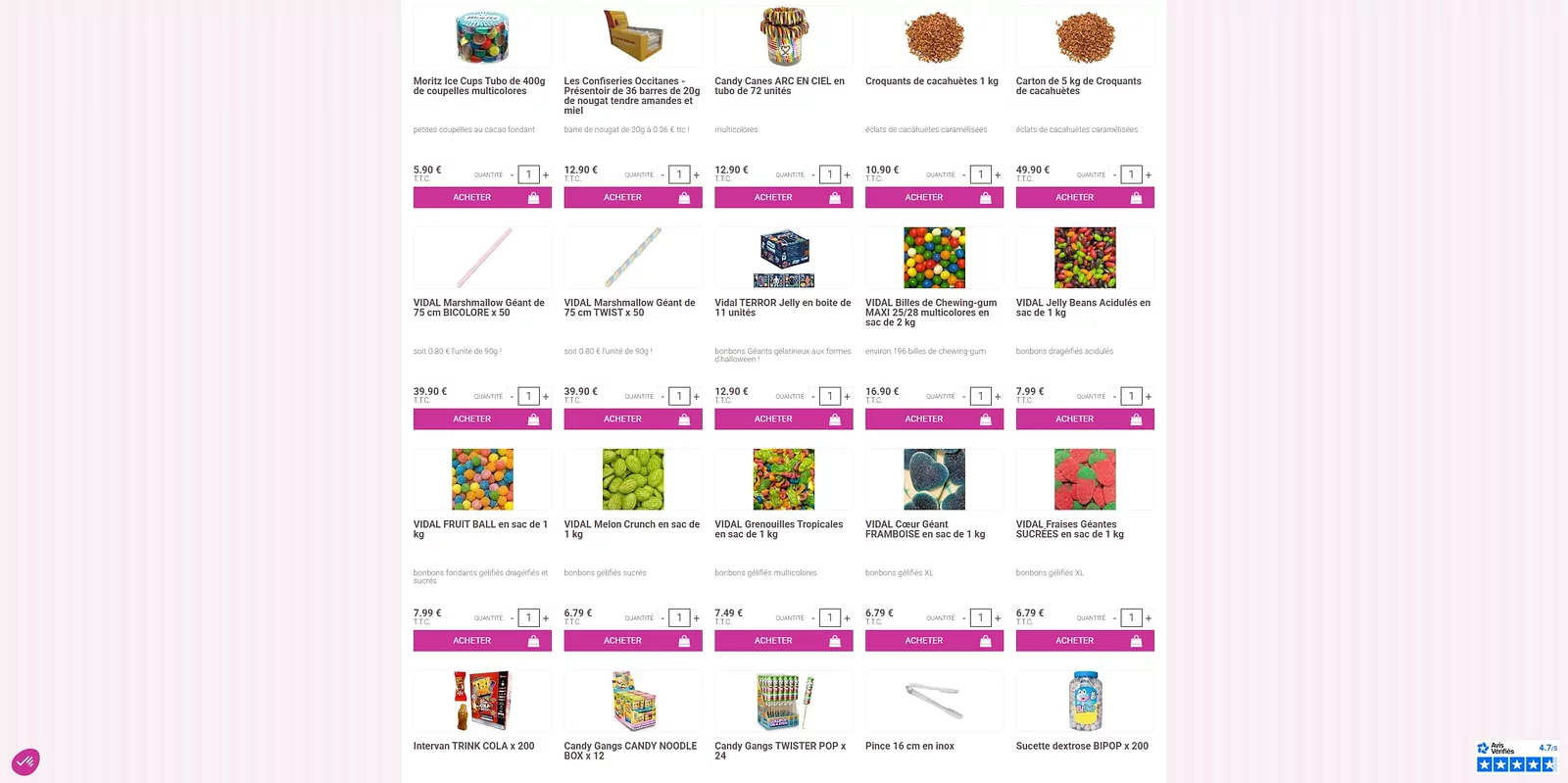 Confiserie foraine