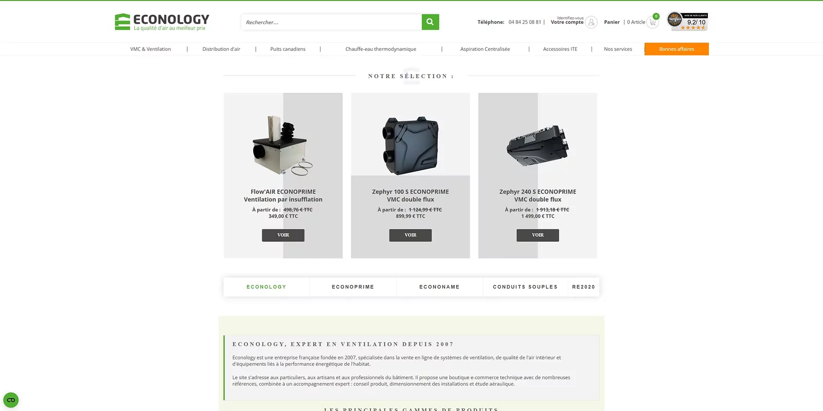 code promo Econology