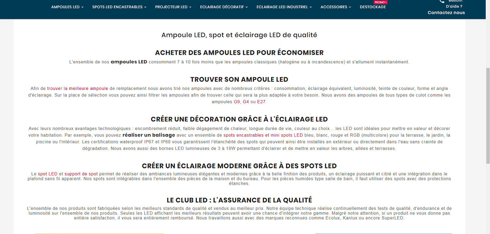 Le Club LED