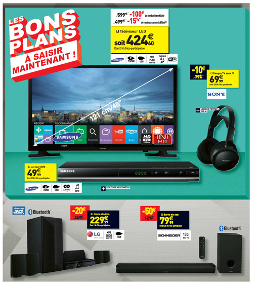 Nouveau catalogue CONFORAMA maison et multimédia: Équipez-vous pour la rentrée ! 