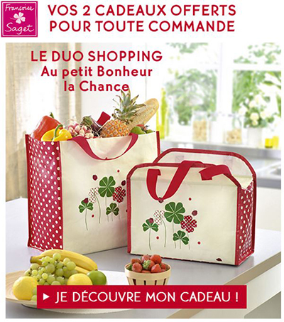 Françoise Saget : Des Cadeaux offerts pour toute commande