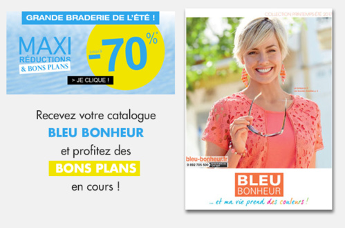 BLEU BONHEUR : CATALOGUE SENIOR ET GRANDES TAILLES À COMMANDER AU PLUS VITE !