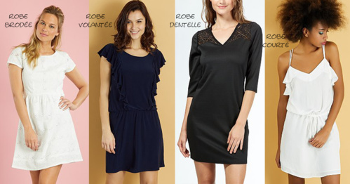 Découvrez ici toutes les robes Kiabi