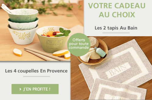 Linvosges: 2 cadeaux gratuits au choix.