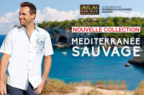 Atlas for men : offre privilège jusqu'à -60% sur la nouvelle collection.