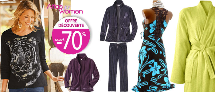 Cliquez ici pour découvrir la collection Atlas Women. Cliquez ici pour découvrir la collection Atlas Women.
