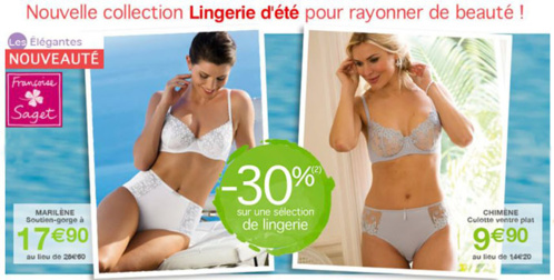 Françoise Saget : jusqu'à -50% sur le linge de maison 