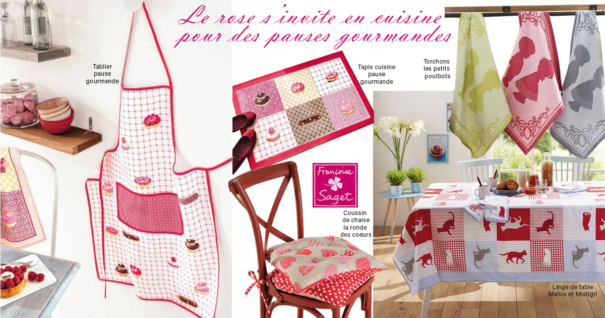Cliquez ici pour découvrir la sélection de linge de table.