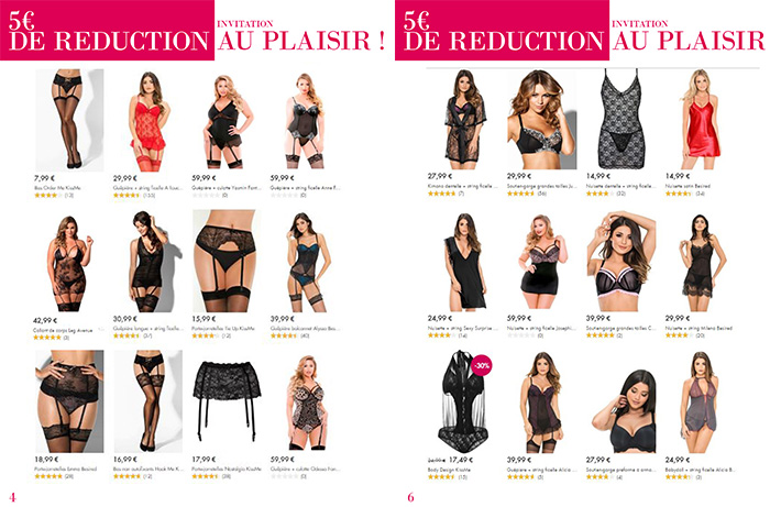 La lingerie Adam et Eve révèle votre féminité, venez la découvrir ici !