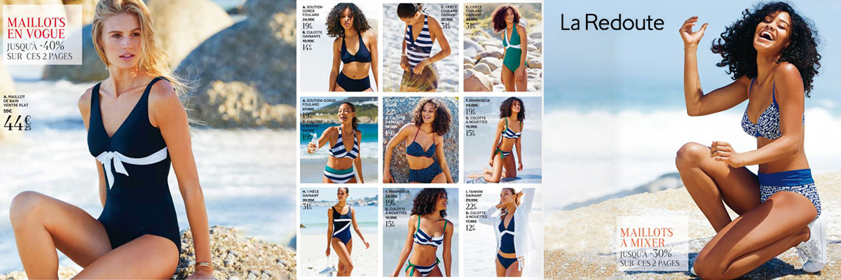 Faites vous plaisir avec jusqu'à -40% sur une sélection de maillots de bain.