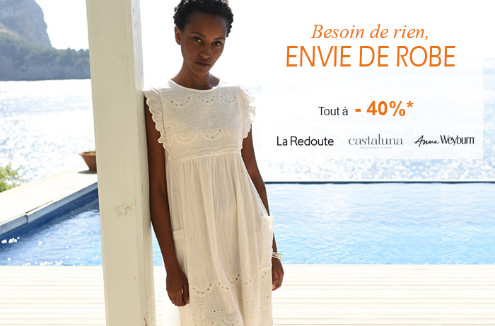 Cliquez ici pour accéder au site La Redoute Cliquez ici pour accéder au site La Redoute