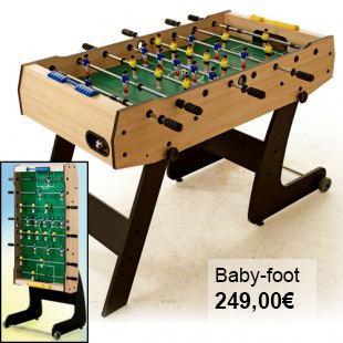 Laissez vous tenter par ce magnifique Babyfoot ! Laissez vous tenter par ce magnifique Babyfoot !