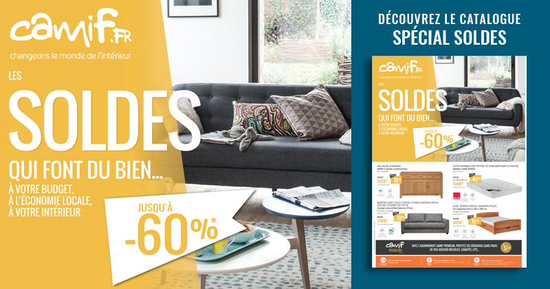 Cliquez ici pour accéder au catalogue Camif Cliquez ici pour accéder au catalogue Camif