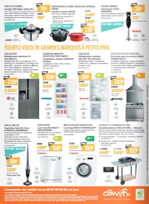 Camif : nouveau catalogue soldes d'été