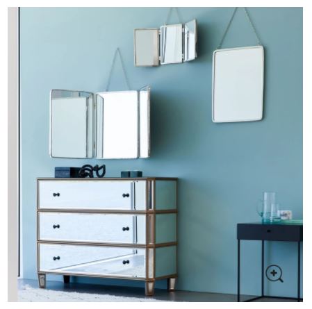 Cliquez ici pour voir le miroir tryptique style barbier de chez AM.PM