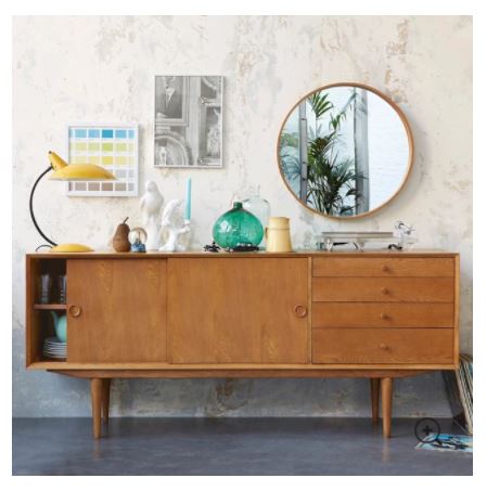 Cliquez ici pour voir le miroir rond de chez La Redoute Intérieurs