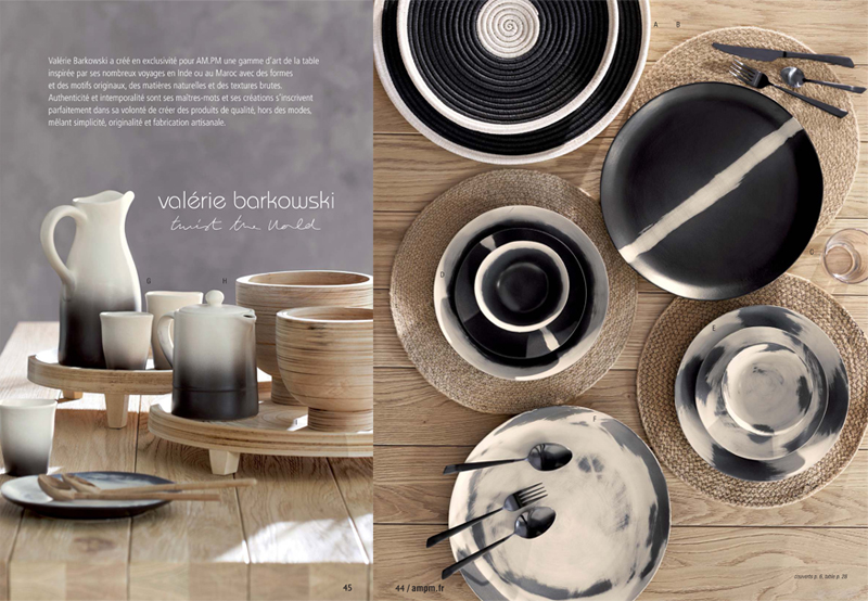 Cliquez ici pour voir la nouvelle collection de décoration et d'art de table AM.PM Cliquez ici pour voir la nouvelle collection de décoration et d'art de table AM.PM