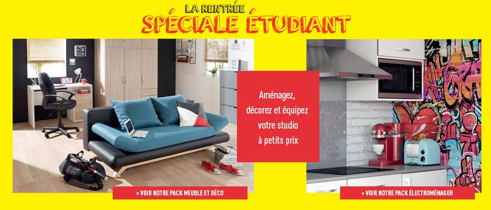Cliquez ici pour voir les packs installation étudiants Conforama