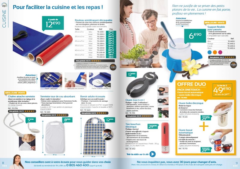 Nouveau catalogue Tousergo : pour plus d'autonomie !