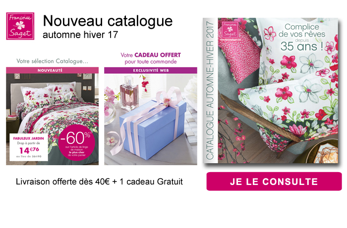 Consultez le nouveau Catalogue Françoise Saget automne hiver 2017