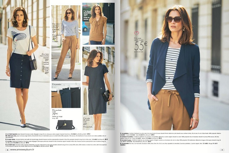 Nouveau catalogue Anne Weyburn Automne Hiver 2017
