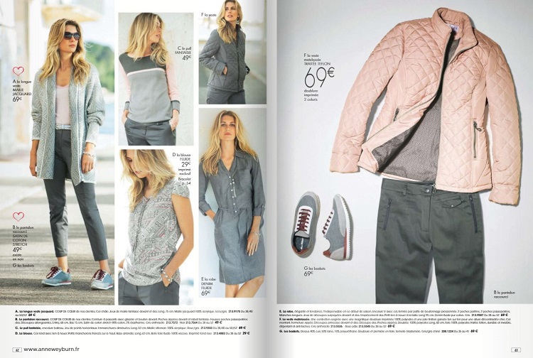 Nouveau catalogue Anne Weyburn Automne Hiver 2017