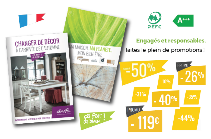 Cliquez et découvrez les catalogues Camif