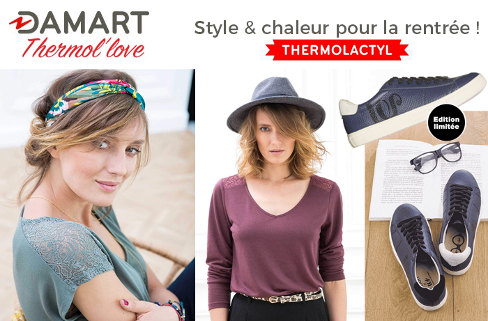 Nouvelle offre DAMART, découvrez les nouveaux Thermolatctyl Nouvelle offre DAMART, découvrez les nouveaux Thermolatctyl
