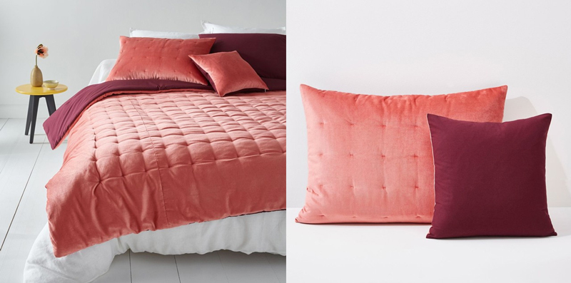 Couvre-lit et housse de coussin, DAMYA Couvre-lit et housse de coussin, DAMYA