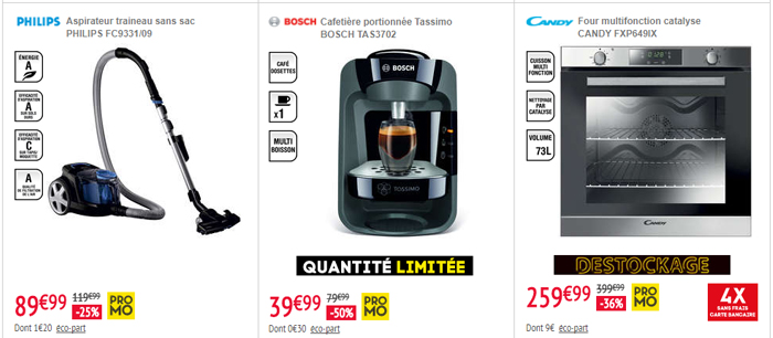 Découvrir la sélection destockage d'électroménager : four, lave linge, lave vaisselle Découvrir la sélection destockage d'électroménager : four, lave linge, lave vaisselle