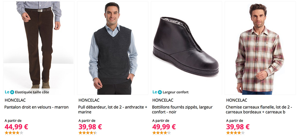 Profitez des offres pour la Mode Homme