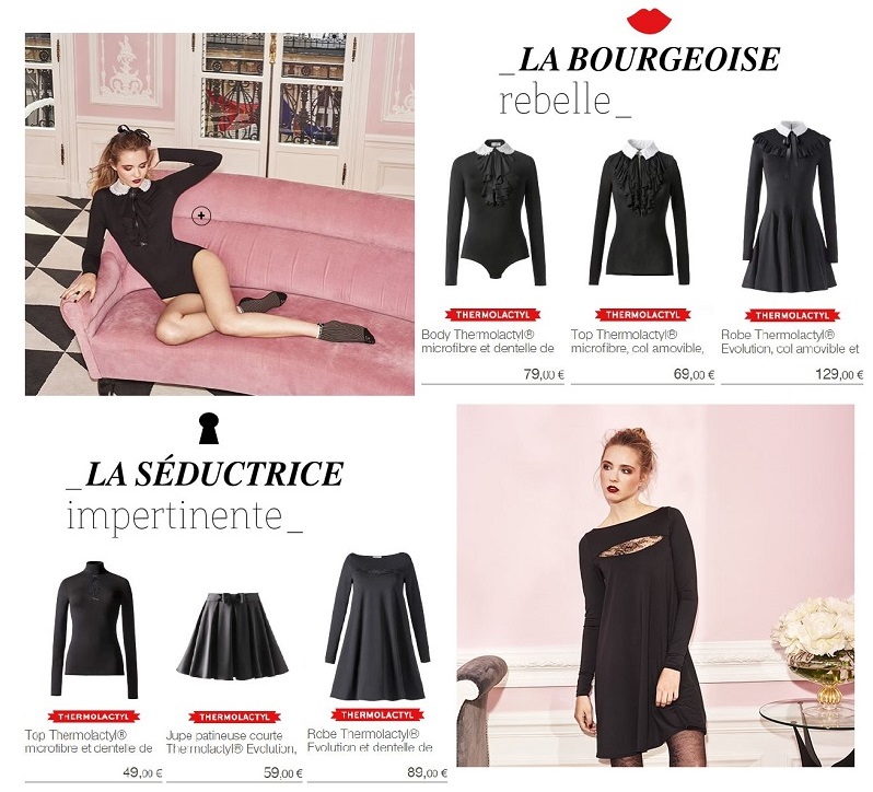 Damart : collection capsule avec Chantal Thomass + 1 cadeau Offert Damart : collection capsule avec Chantal Thomass + 1 cadeau Offert