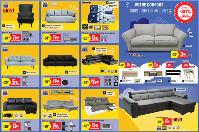 Catalogue CONFORAMA  - 40% TOUTE LA LITERIE  Catalogue CONFORAMA  - 40% TOUTE LA LITERIE