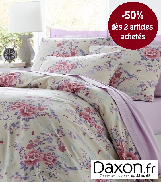 Voir la housse de couette Hanam de chez Daxon