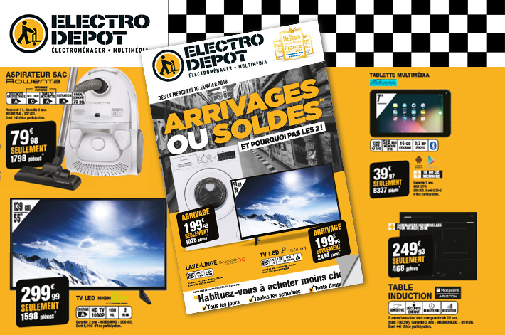 Cliquez pour feuilleter le Catalogue Electro Depot