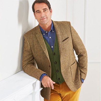 Veste laine Shetland Harryland 108,00€ au lieu de 180,00€ (-40%)